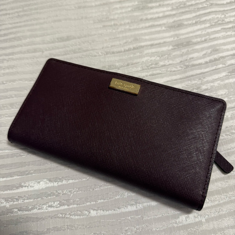 Kate Spade Dark Burgundy Wallet